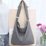 Ženska platna crossbody torba