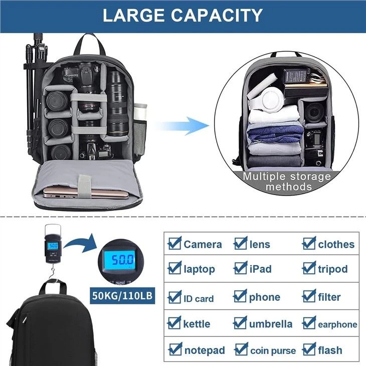Anti-theft Waterproof Camera Bag